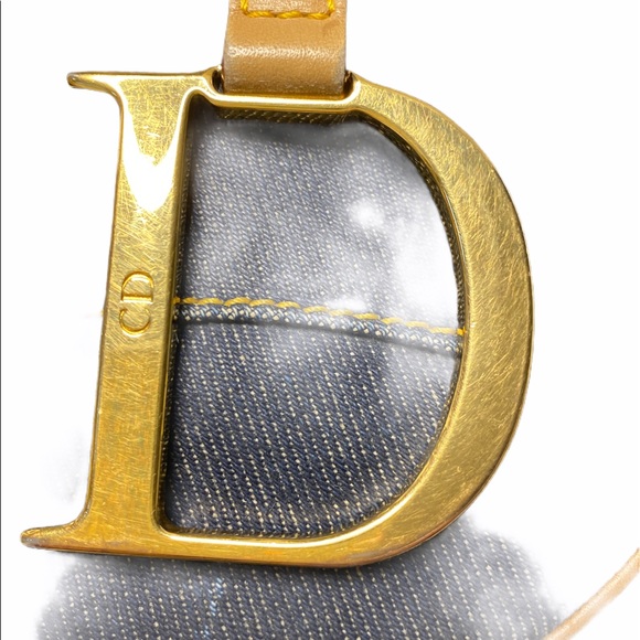 Christian Dior Denim Saddle Bag🌹🌹HOST PICK… - Picture 7 of 12